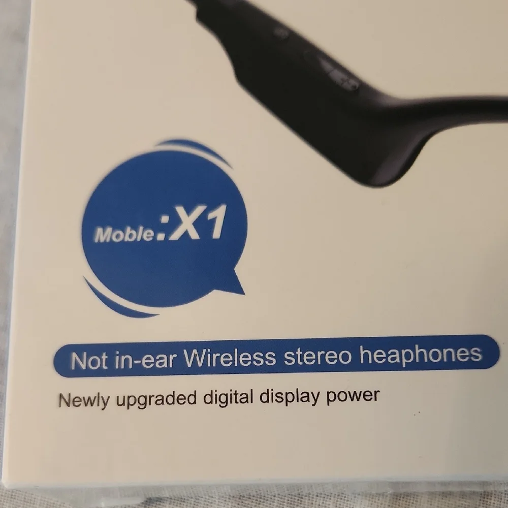 X1 Black Wireless Not In-ear Headphones